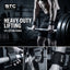 STC Gym Training Wrist Wraps Black Weight Lifting Wrist Support Straps