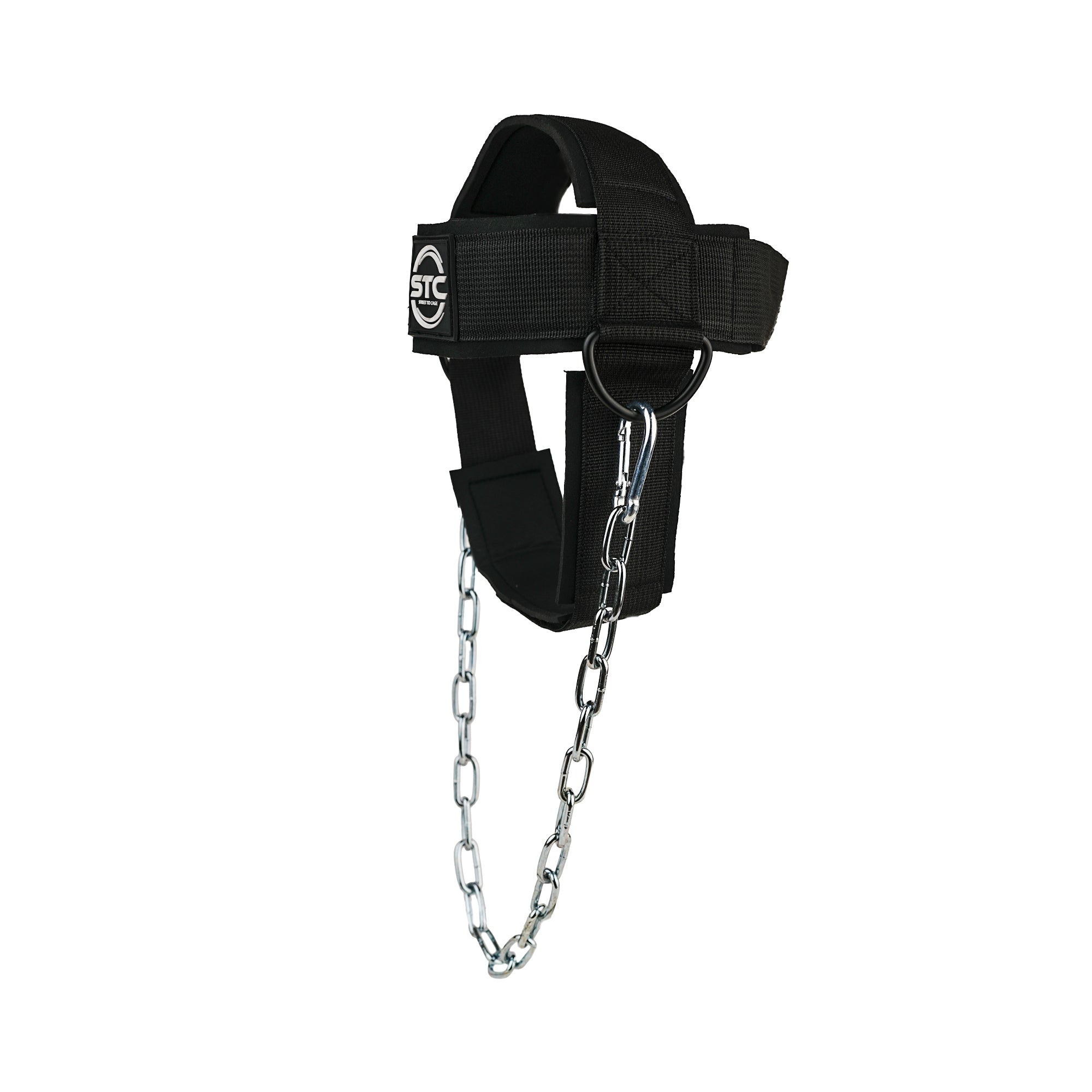 STC Adjustable Head Harness – Neck Training Muscle Builder (Weight Lifting, Black)