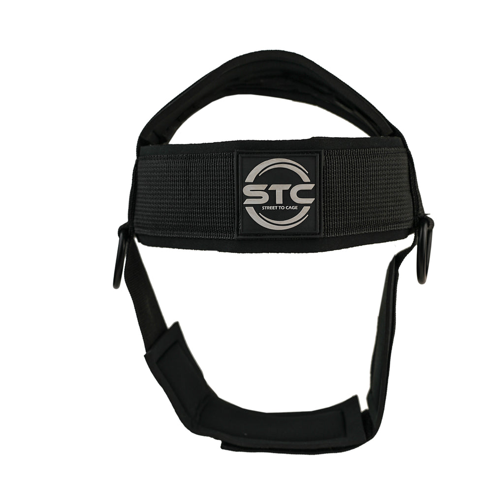 STC Adjustable Head Harness – Neck Training Muscle Builder (Weight Lifting, Black)