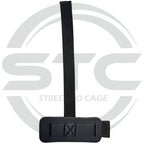 STC Black Power Weight Lifting Straps – Gym Training Pull Up Wrist Support Wraps