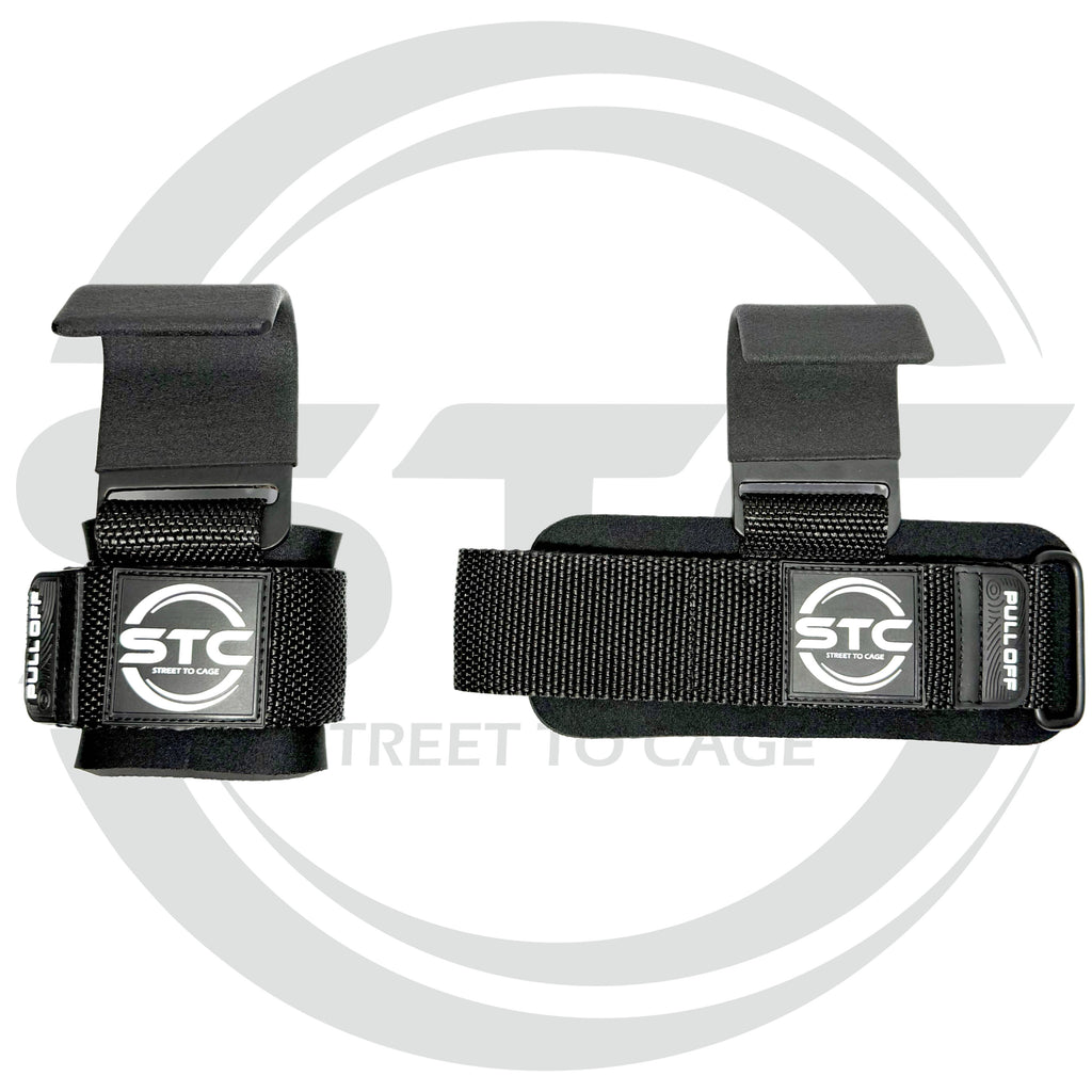 STC Weight Lifting Hooks – Wrist & Hand Support (Heavy Duty Gym Training)