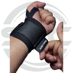 STC Gym Training Wrist Wraps Black Weight Lifting Wrist Support Straps