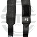 STC Gym Training Wrist Wraps Black Weight Lifting Wrist Support Straps