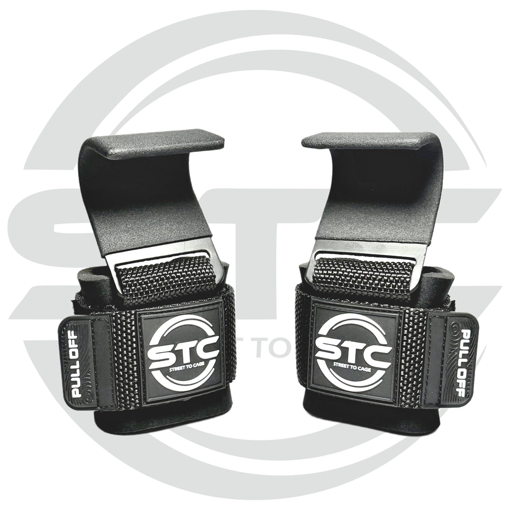 STC Weight Lifting Hooks – Wrist & Hand Support (Heavy Duty Gym Training)
