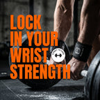 STC Gym Training Wrist Wraps Black Weight Lifting Wrist Support Straps