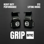 STC Weight Lifting Hooks – Wrist & Hand Support (Heavy Duty Gym Training)